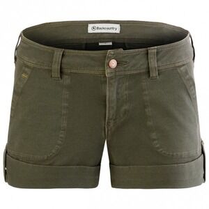Backcountry Womens Olive Green Casual Cuffed Hiking Shorts Size 6 BCC008C